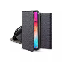 Кожен калъф тефтер и стойка Magnetic FLEXI Book Style за Nokia X30 5G черен 